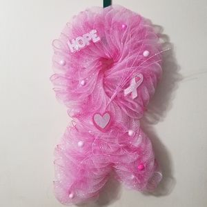 Cancer Awareness Wreath